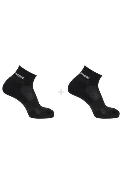 Salomon LC2087500 Evasion Ankle 2-Pack Унисекс чорапи Черни