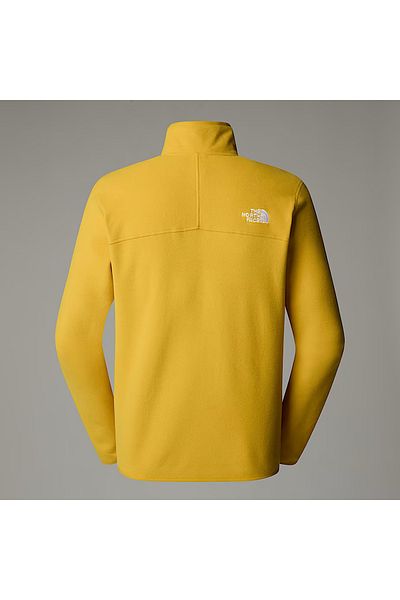 THE NORTH FACE M 100 GLAC 1/4 ZIP Men's Fleece Yellow