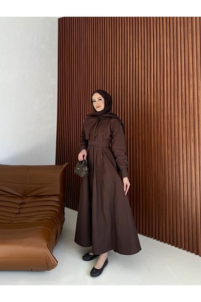 Melike Tatar Trench Dress 3-3057