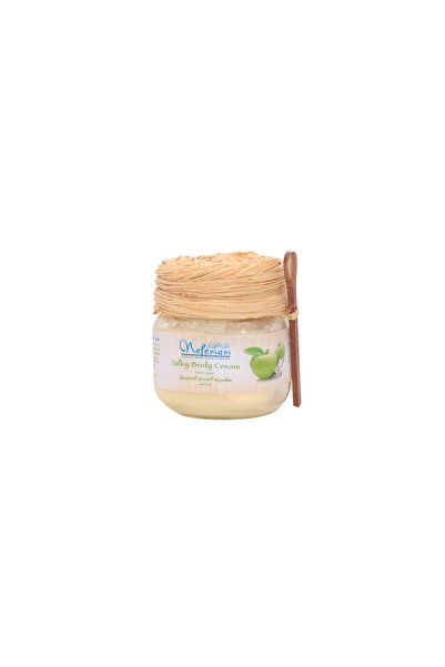 NEFERTARİ كريم حريري للجسم بزيت التفاح الأخضر العطري من نفرتاري - 175 جم