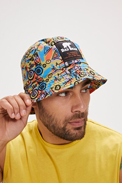 Bad Bear 23.01.42.006-C119 Biface Men's Hat Yellow