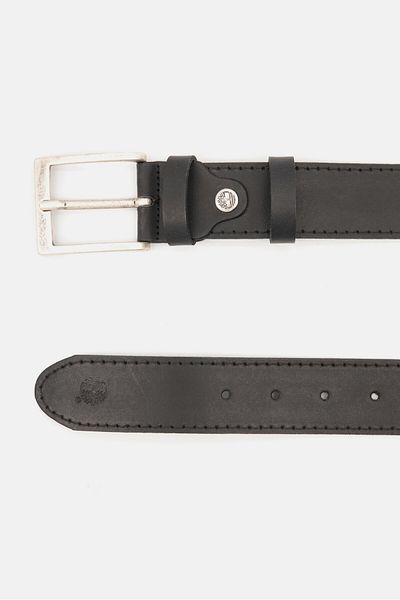 Timberland Men Leather Belt, Black