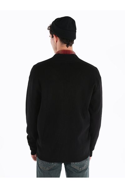 Colin's Comfort Fit Men's Black Cardigan