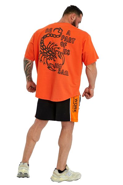 Big Sam Men's Cotton Fitness Sports Shorts Big Sam 1366
