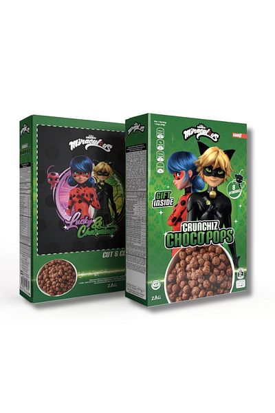 KANDİZ Miraculous Crunchiz Choco Pops 375g