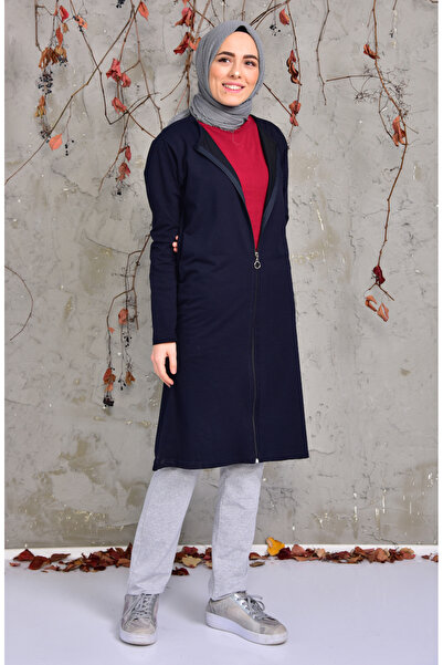 sefamerve Fermuarlı Eşofman Takım 18137-02 Lacivert