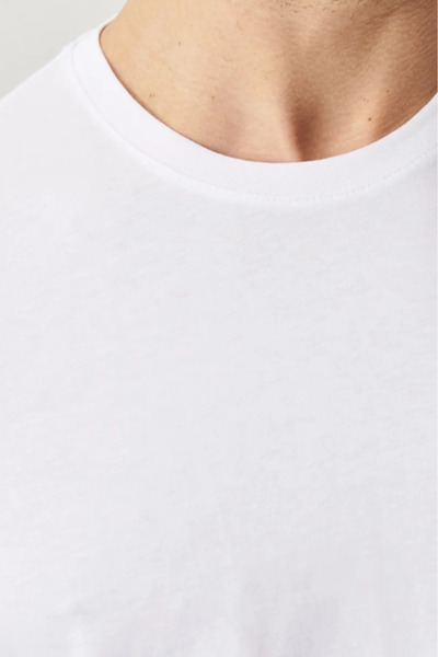 CNT Ανδρικό μπλουζάκι με λαιμόκοψη με λεπτή εφαρμογή - κοντό μανίκι