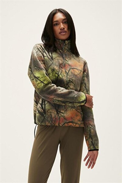 Bad Bear 21.04.21.001-C70 Equinox Full Zip Women's Fleece Khaki