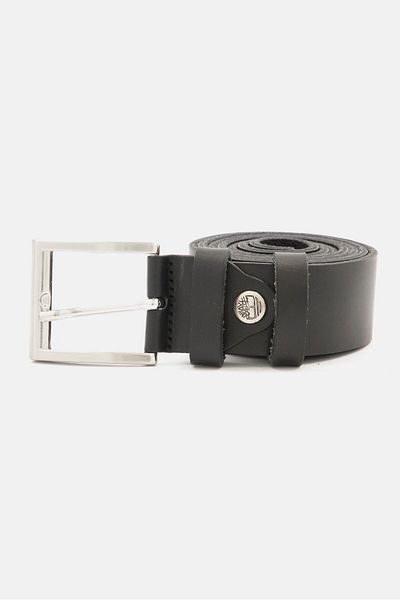 Timberland Men Leather Belt, Black