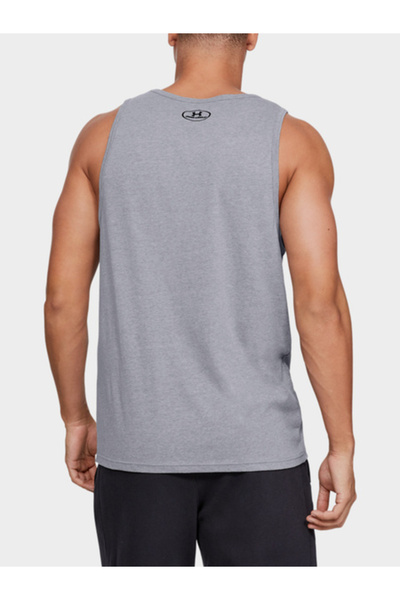 Under Armour UA SPORTSTYLE LOGO TANK-GRY men's t-shirt gray