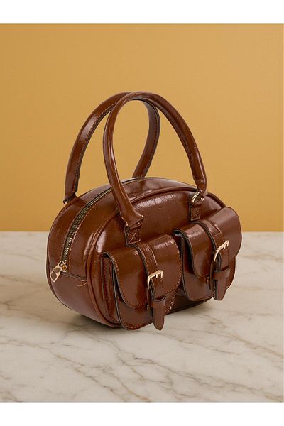 HONEY BAG Miki Double Pocket Useful Women's Hand, Arm and Shoulder Bag