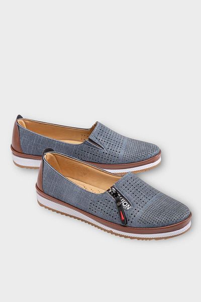 Liger Women's Orthopedic Soft Comfort Casual Shoes Dark Blue