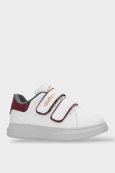 Liger Children's Velcro Antomic Sole Comfort Sole Sneakers BORDO