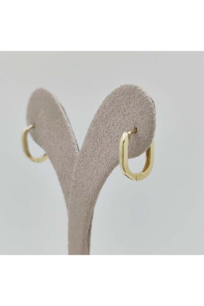 byBurak GOLD Ataç Halka Küpe – KP00876