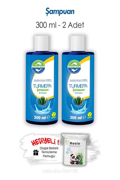 Turmepa 2 Shampoo 300 ml and Rosie
