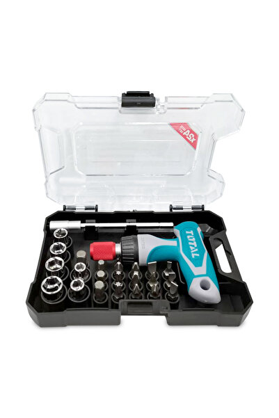 TOTAL T-Handle Wrench Screwdriver Set TACSD30186 - 24 Piece
