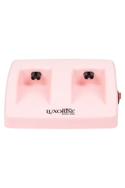 LUXORISE Double Exclusive Care Wax Heater, Pink