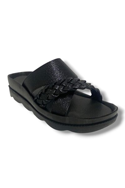 Voga 1729-25 Γυναικείες παντόφλες με ανατομικό πλέγμα σταυροειδούς σχέδιου