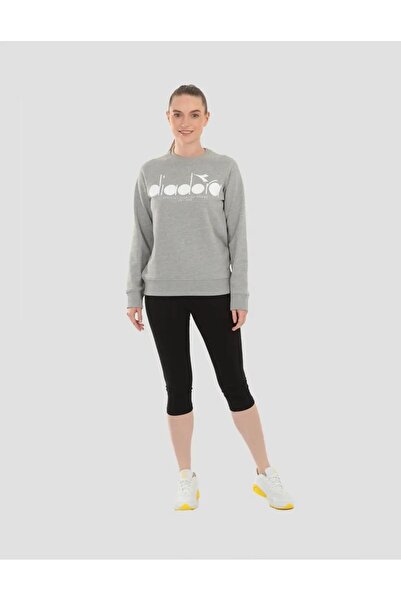 Diadora 502.173624-C5493 Iconic Unisex Sweatshirt Gray