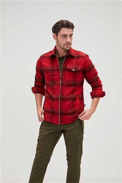 Bad Bear 20.02.30.002-c26 Woodant Shirt Men's Lumberjack Shirt