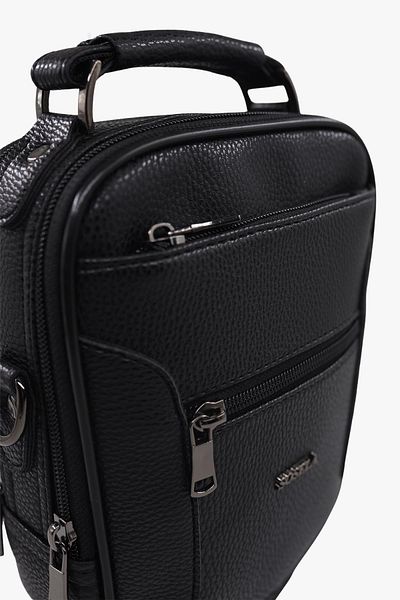 SOSELA 45-3022 Small Size Men's Black Handbag