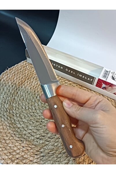 Sürmene Cavit İnox Kasap Bıçağı Deri Yüzme 25 Cm