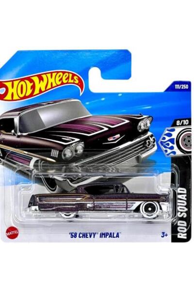 HOT WHEELS Tekli Arabalar '58 Chevy İmpala HYX38 (Rod Squad)