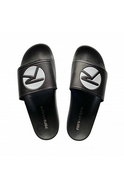 raru Μαύρες παντόφλες Unisex Jora