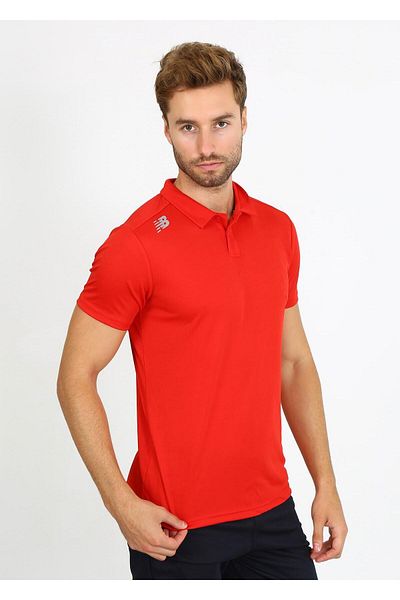 New Balance Ανδρικό T-Shirt Nbtm2106-chr Poly