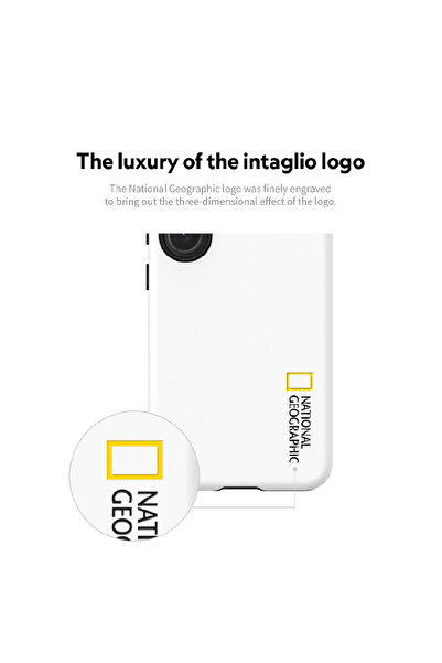 NATIONAL GEOGRAPHIC Hard Shell Case Small Logo Galaxy S25 Ultra - Black