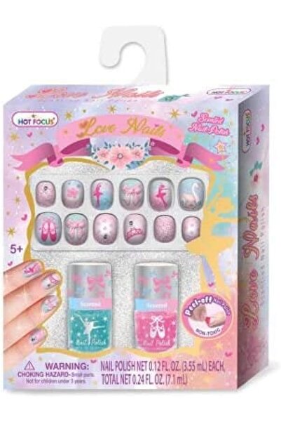 Hot Focus مجموعة أظافر باليرينا بيوتيز لوف