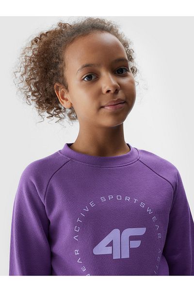 4F HANORAC F637 hanorac violet pentru fete
