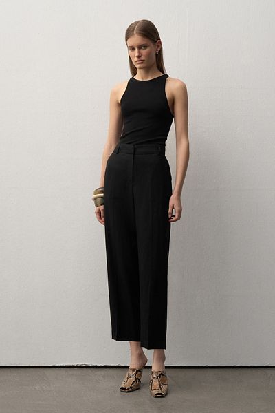Mathilda By Çiğdem Bilici Women's Black Halter Neck Athlete