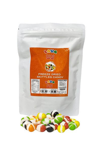 Lava Roastery Skittles Freeze-Dried Candy Puffed 100g