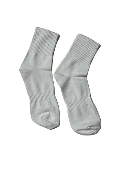 New Balance Nbkamp-wht 6 Pct Men's Sports Socks