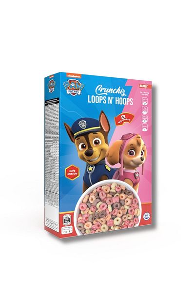 KANDİZ Paw Patrol Crunchiz Loops N' Hoops 375g