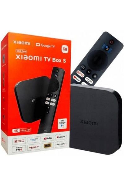 Xiaomi Mi TV Box S 2nd Gen 4K Ultra HD Streaming Media Player PFJ4155UK Black