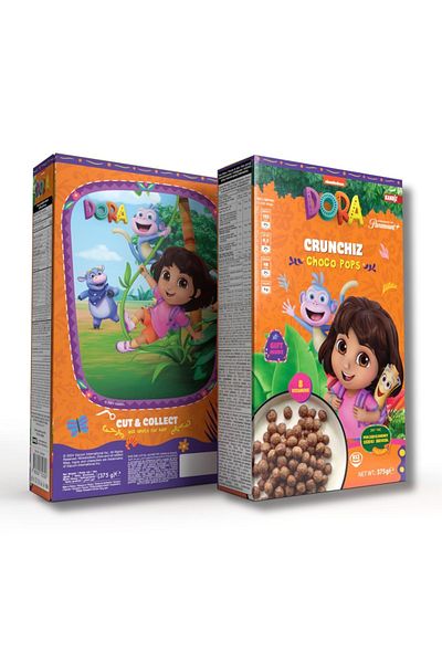 KANDİZ Dora The Explorer Paramount+ Crunchiz Choco Pops 375g