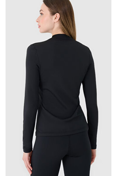 4F BRUSHED UNDERWEAR F074 women's longsleeve thermoactive black