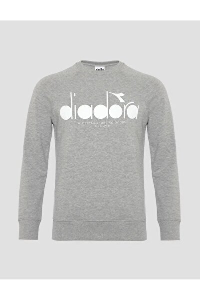 Diadora 502.173624-C5493 Iconic Unisex Sweatshirt Gray