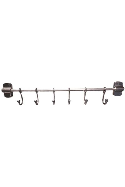 flores Metal bathroom hanger, 6 adjustable hooks No. 574