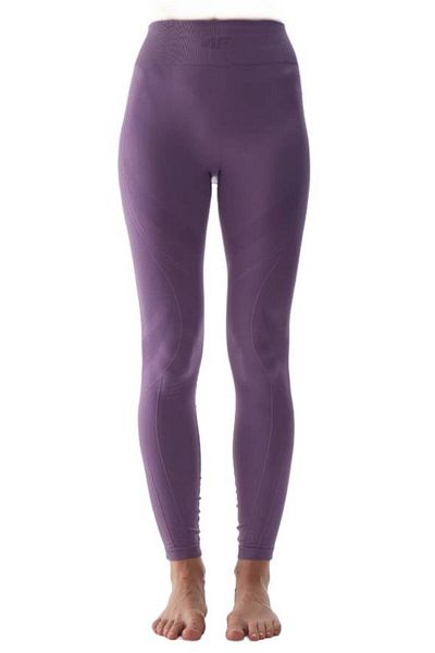 4F LENJERIE INTIMĂ FĂRĂ CUSATURI F157 termoactivă cu mânecă lungă pentru femei, violet