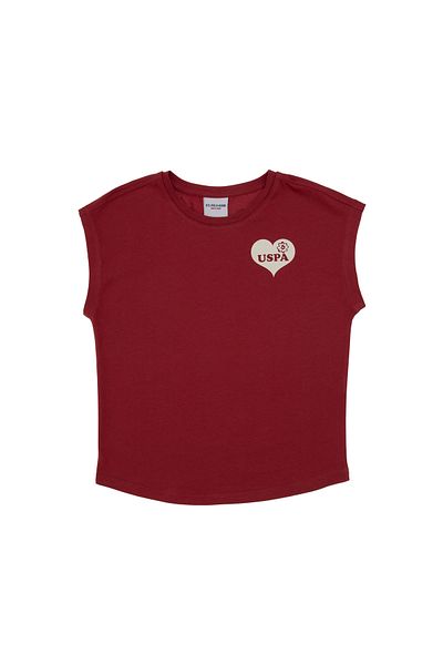 U.S. Polo Assn. Girl's Cherry Basic T-Shirt 50306189-Vr223