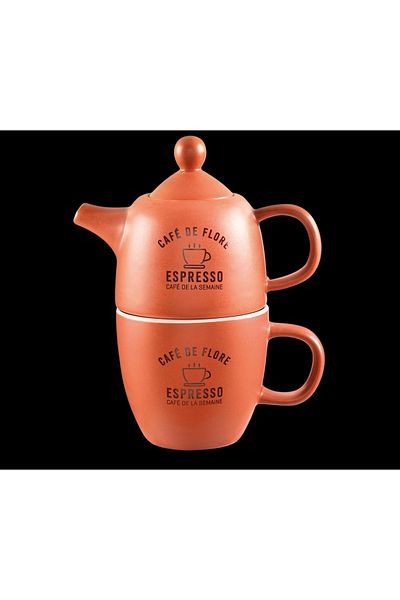Madame Coco Grand New Bone China Teapot |   Heat Resistant 1200 ml Modern Design Teapot with Lid