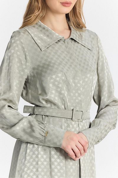 Zühre Φόρεμα Jacquard Belt Λεπτομερές Φόρεμα E-0489