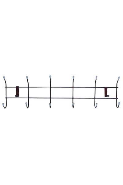 flores Bathroom coat rack, with 6 hooks, 610 mm