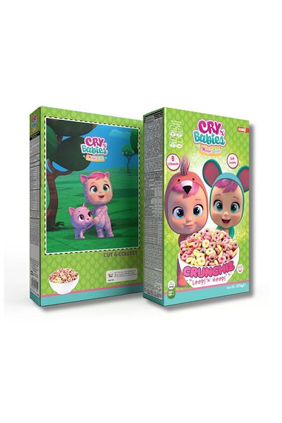 KANDİZ Cry Babies Magic Tears Crunchiz Loops N' Hoops 375g