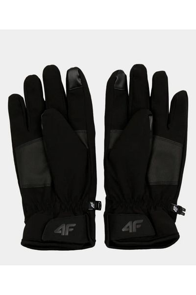 4F GLOVES U051 unisex gloves black
