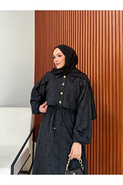 Melike Tatar Buttoned Dress 6-5715