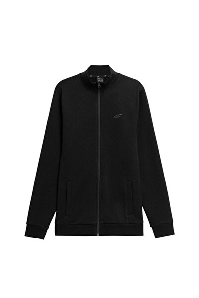 4F Hanorac M693 SWEATSHIRT bărbătesc negru